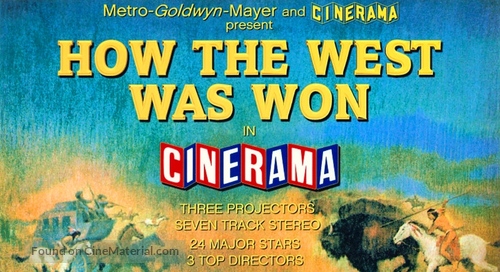 How the West Was Won - Movie Poster