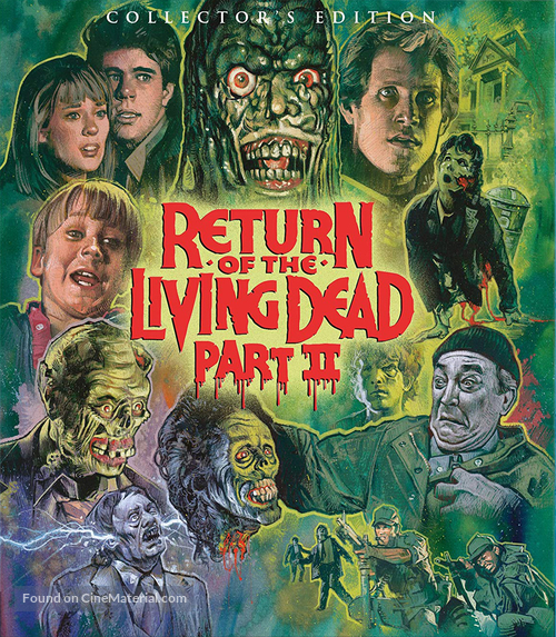 Return of the Living Dead Part II - Blu-Ray movie cover