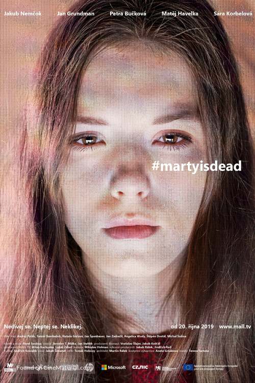 &quot;#martyisdead&quot; - Czech Movie Poster