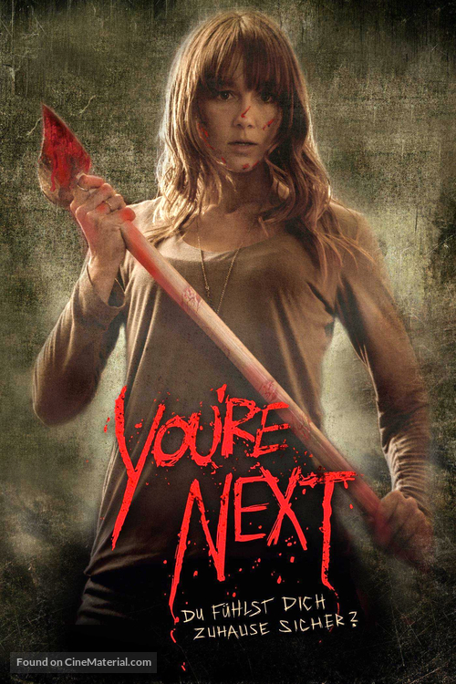 You&#039;re Next - German Movie Cover