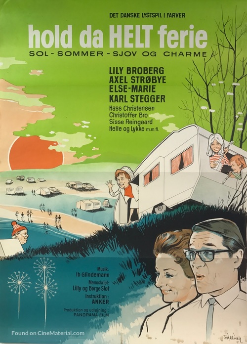 Hold da helt ferie - Danish Movie Poster