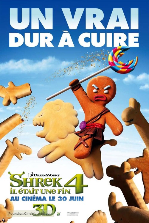 Shrek Forever After - French Movie Poster