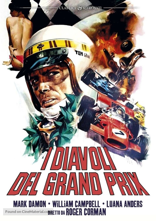 The Young Racers - Italian DVD movie cover