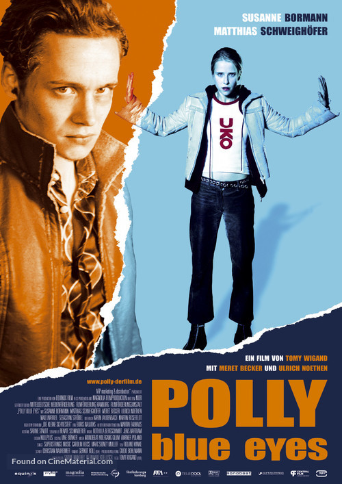 Polly Blue Eyes - German Movie Poster