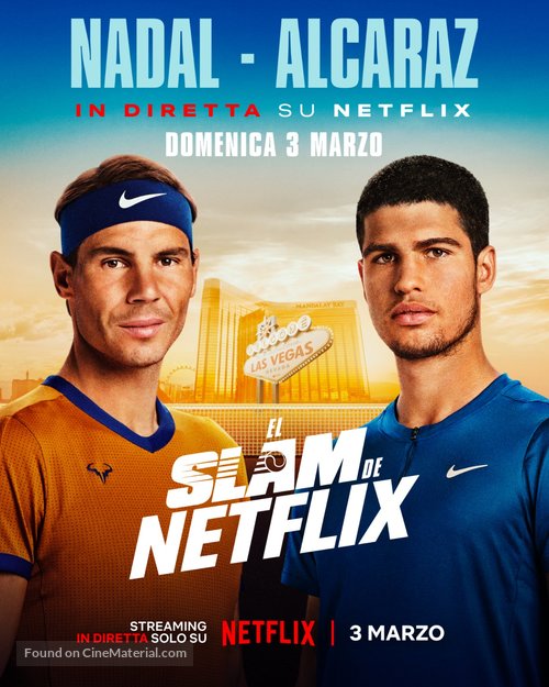 The Netflix Slam - Italian Movie Poster