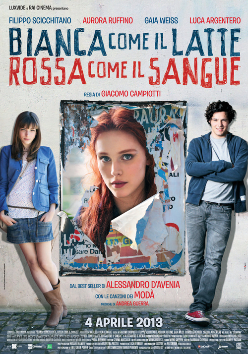 Bianca come il latte, rossa come il sangue - Italian Movie Poster