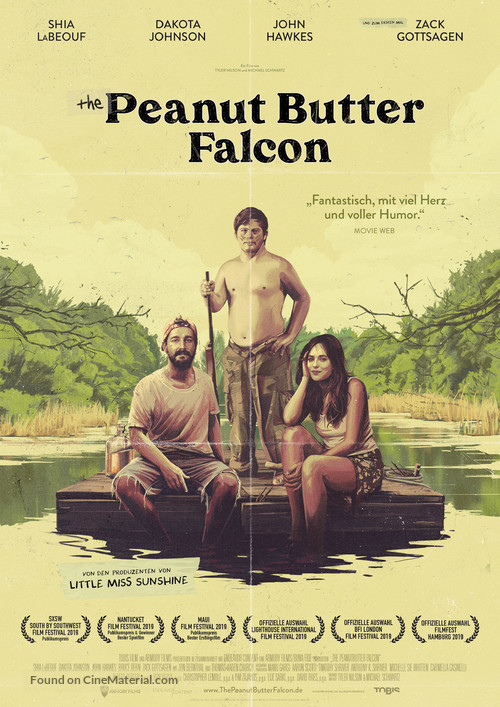 The Peanut Butter Falcon - German Movie Poster