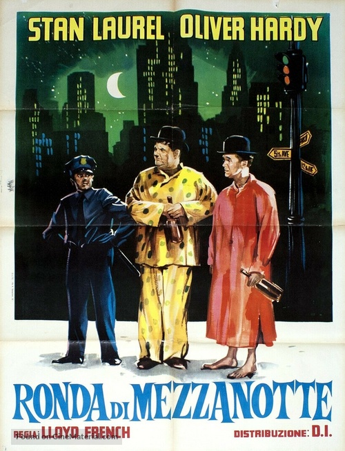The Midnight Patrol - Italian Movie Poster