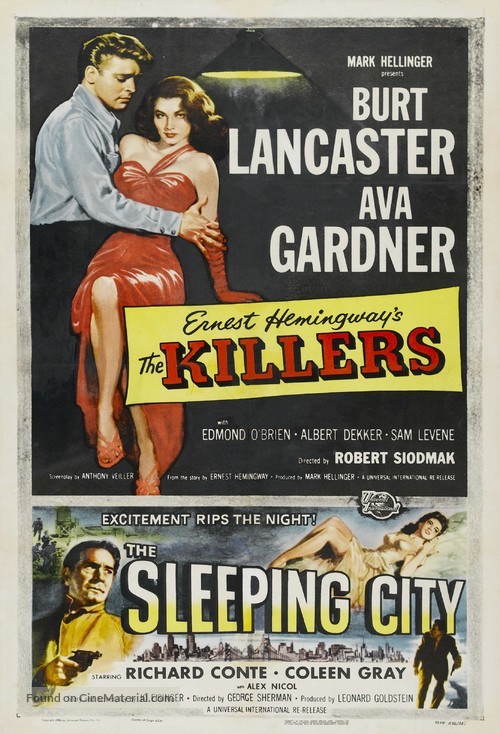 The Sleeping City - Combo movie poster