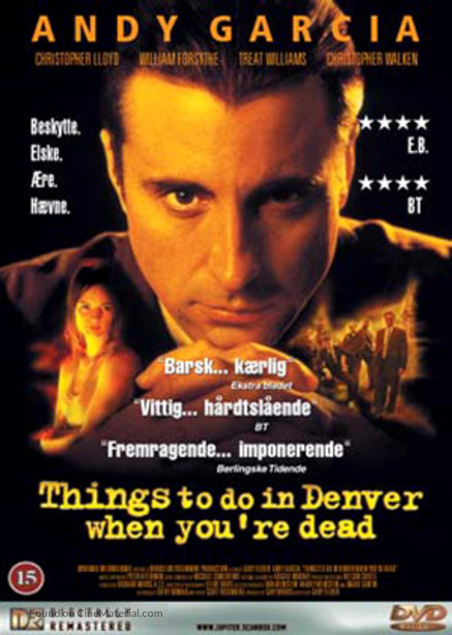 Things to Do in Denver When You&#039;re Dead - Swedish DVD movie cover