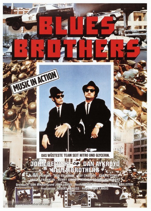 The Blues Brothers - German Re-release movie poster