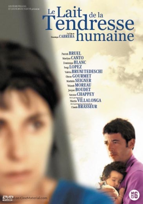 Le lait de la tendresse humaine - Belgian DVD movie cover