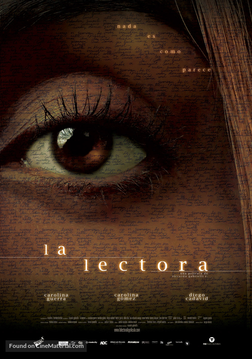 La Lectora - Colombian Movie Poster