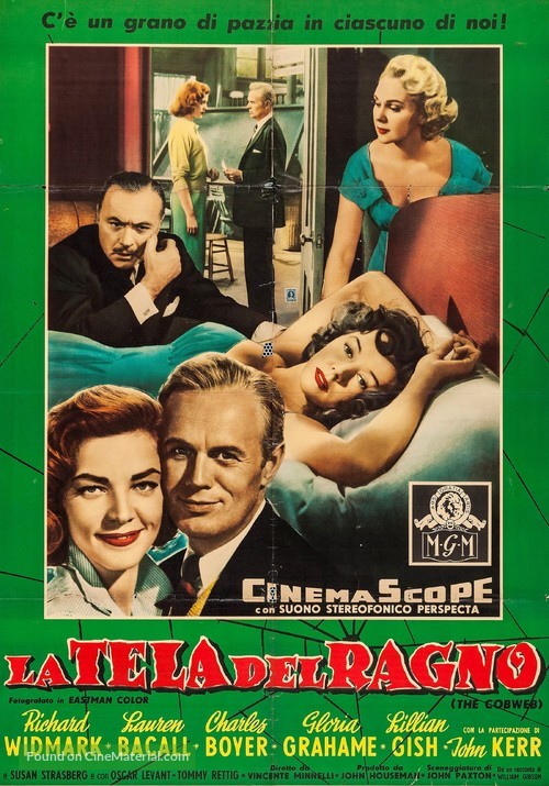 The Cobweb - Italian Movie Poster