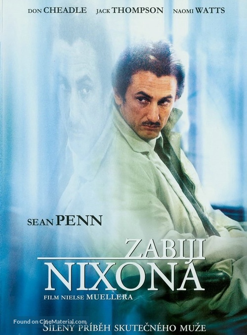 The Assassination of Richard Nixon - Czech DVD movie cover