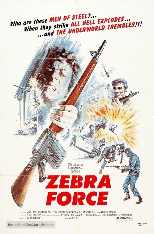 Zebra Force - Movie Poster