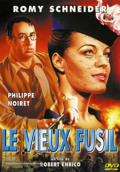 Le vieux fusil - French DVD movie cover