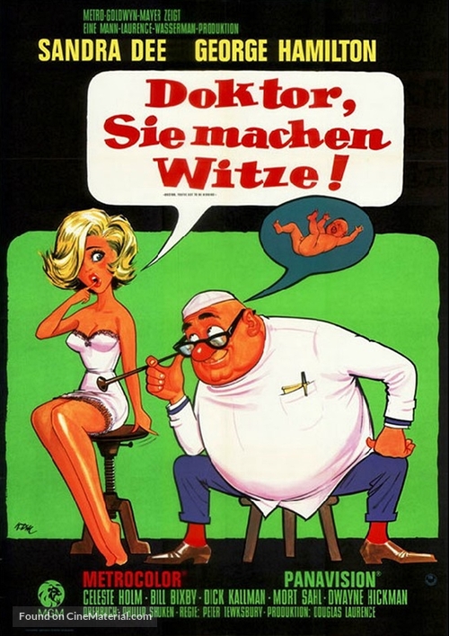 Doctor, You&#039;ve Got to Be Kidding! - German Movie Poster