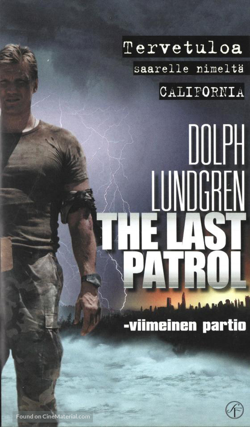 The Last Patrol - Finnish VHS movie cover