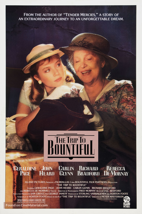 The Trip to Bountiful - Movie Poster