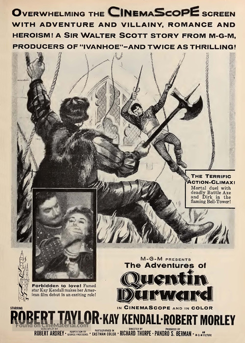 The Adventures of Quentin Durward - poster