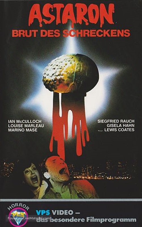 Contamination - German VHS movie cover