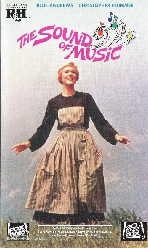 The Sound of Music - Dutch VHS movie cover