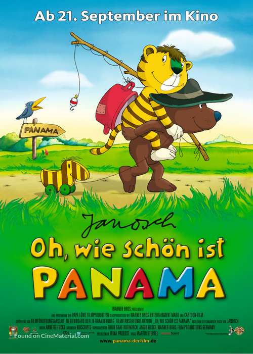 Oh wie sch&ouml;n ist Panama - German Movie Poster