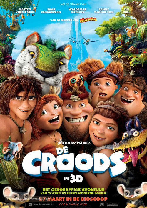 The Croods - Dutch Movie Poster