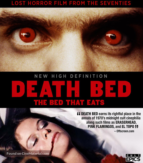 Death Bed: The Bed That Eats - Blu-Ray movie cover