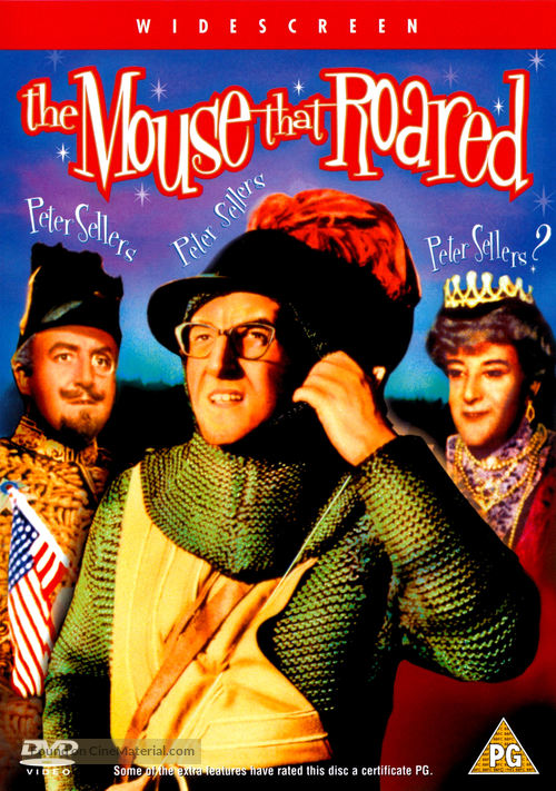 The Mouse That Roared - British DVD movie cover