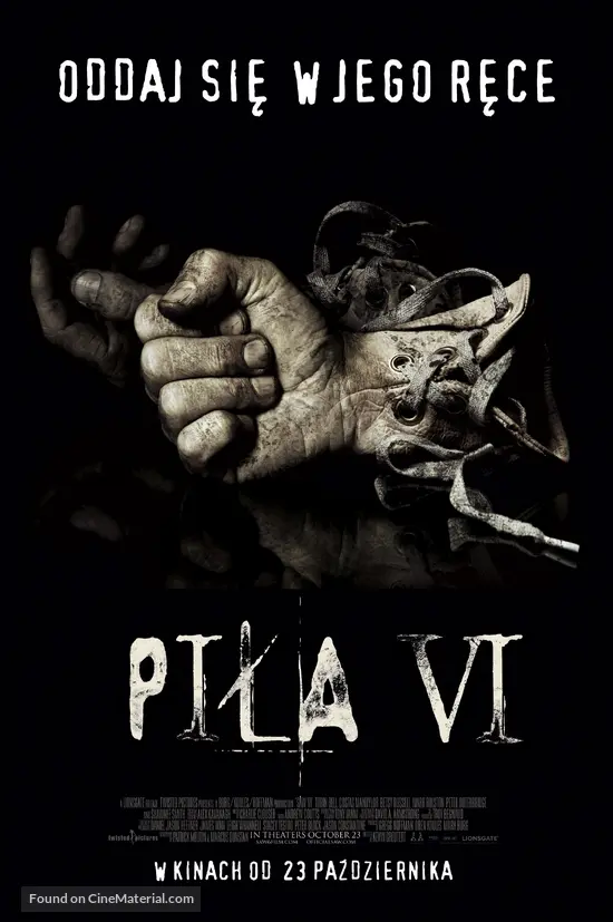 Saw VI - Polish Movie Poster