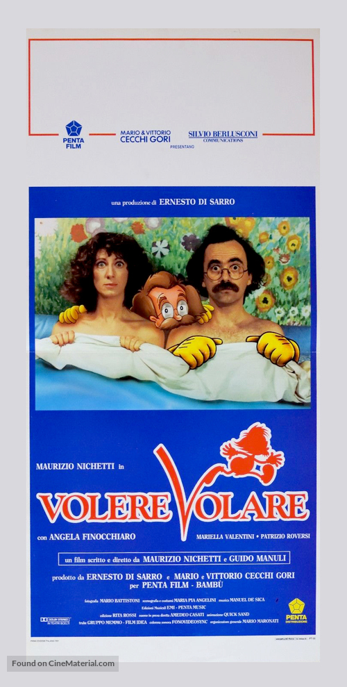 Volere volare - Italian Movie Poster