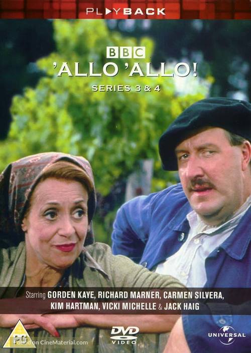 &quot;&#039;Allo &#039;Allo!&quot; - British DVD movie cover