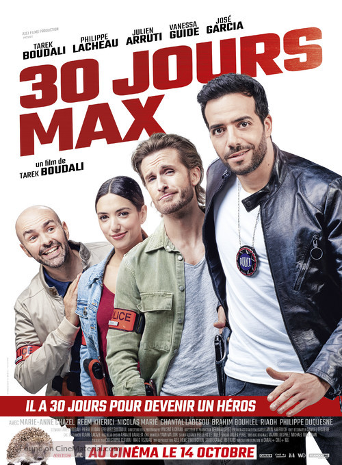 30 jours max - French Movie Poster