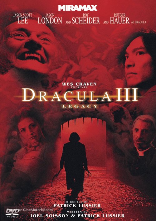 Dracula III: Legacy - DVD movie cover