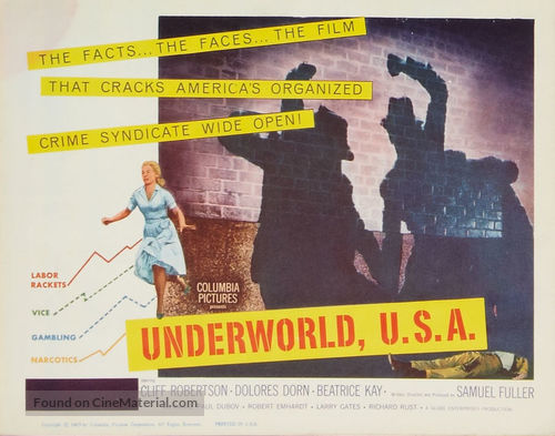 Underworld U.S.A. - Movie Poster