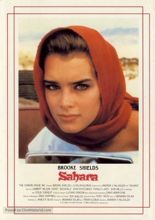 Sahara - Movie Poster