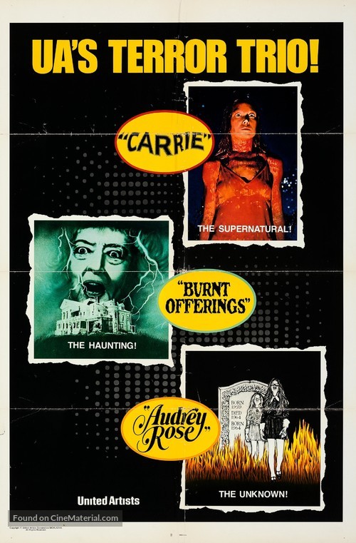 Carrie - Combo movie poster