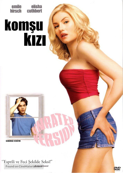 The Girl Next Door - Turkish DVD movie cover