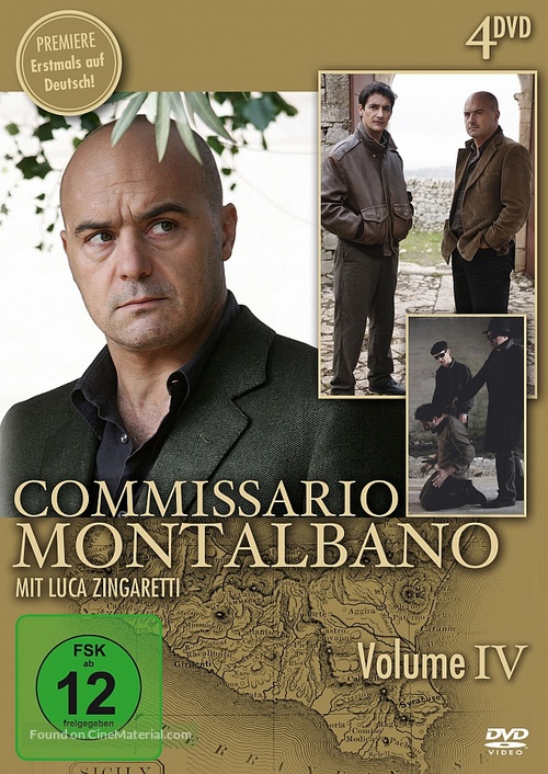 &quot;Il commissario Montalbano&quot; - German DVD movie cover