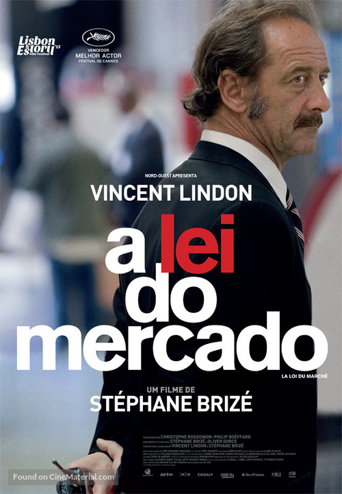 La loi du march&eacute; - Portuguese Movie Poster