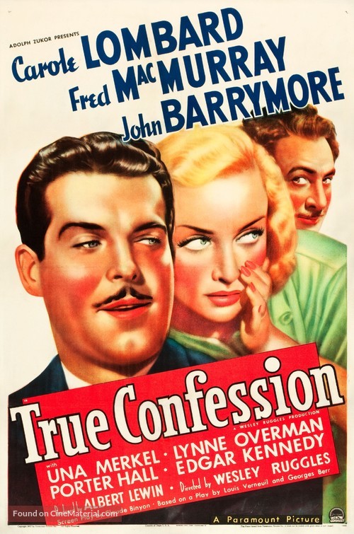 True Confession - Movie Poster