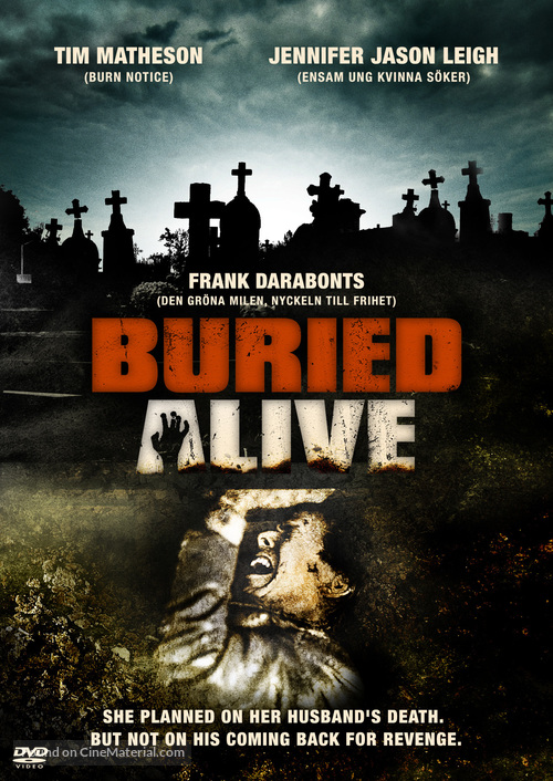 Buried Alive - Swedish Movie Cover