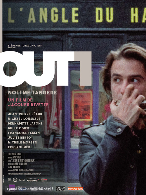 Out 1, noli me tangere - French Re-release movie poster