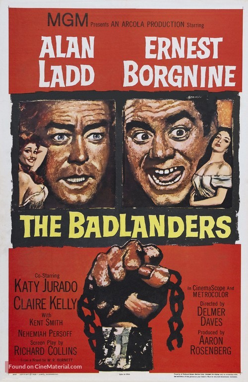 The Badlanders - Theatrical movie poster