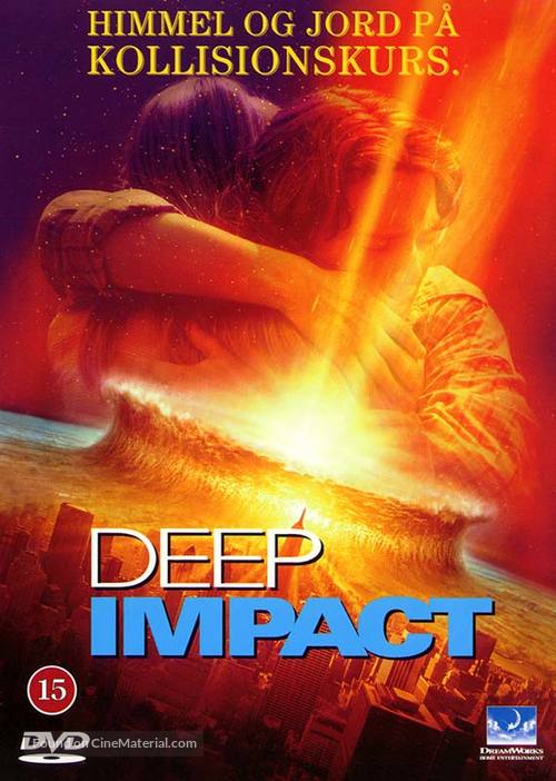 Deep Impact - Danish DVD movie cover