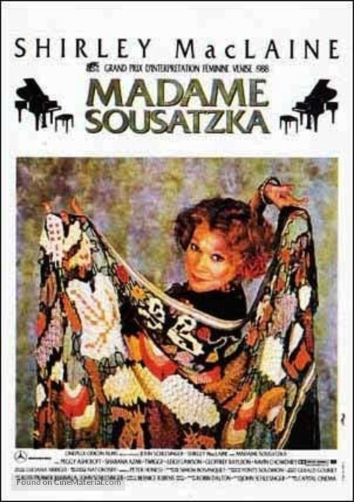 Madame Sousatzka - French poster