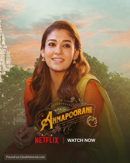 Annapoorani: The Goddess of Food - Indian Movie Poster