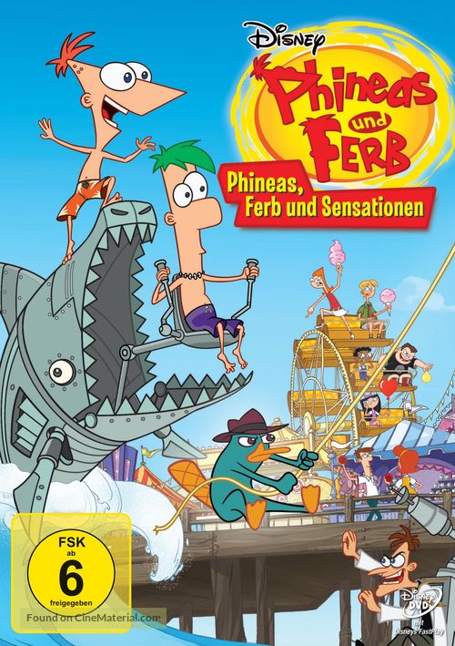 &quot;Phineas and Ferb&quot; - German DVD movie cover